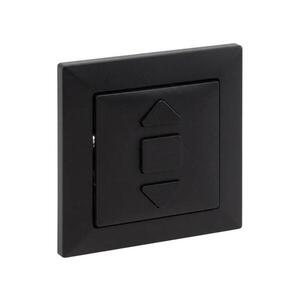 Legrand - Žaluziový ovladač s rámečkem SUNO černá LR0076+LR0074 obraz