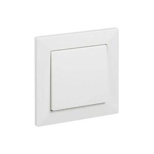 Legrand - Schodišťový vypínač č. 6 s rámečkem SUNO bílá LR0092+LR0088 obraz