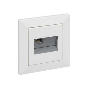 Legrand - Ethernetová zásuvka RJ45 s rámečkem SUNO bílá LR0092+LR0084 obraz