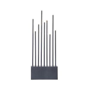Eglo 410955 - Vánoční svícen BUZZ 9xE5/0, 6W/230/12V antracit 410955 obraz