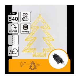 B.V. -LED Venkovní ván dekorace 540xLED/6W/230V IP44 teplá bílá 45cm stromek B10303ADNW obraz