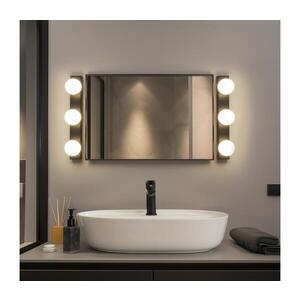 BRILAGI - SADA 2x LED Koupel. nást. sv. HOLLYWOOD 3xLED/3W/230V 39 cm IP44 černá 2xBG3879 obraz