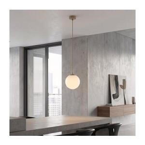 EMIBIG Lustr na lanku COSMO 1xE14/10W/230V pr. 14 cm béžová/bílá 1790/1 obraz