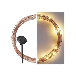LED Solární řetěz LED/2, 4W/1, 2V 1xAA 15 m IP44 3000K 600 mAh D3ZW01 obraz