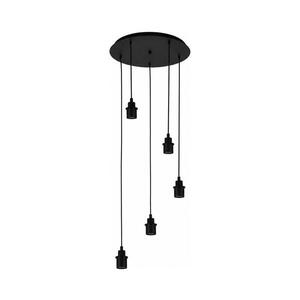 Eglo - Napájecí kabel WRINGTON 5xE27/60W/230V černá obraz