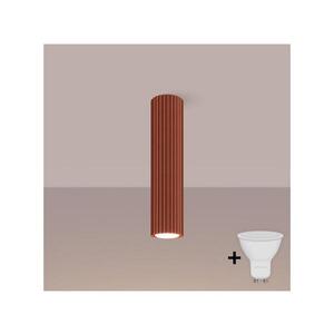 BRILAGI - LED Bodové svítidlo CRESTO 1xGU10/10W/230V 30 cm oranžová BR.1627 obraz