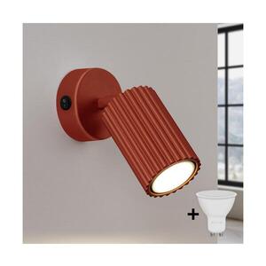 BRILAGI - LED Nástěnné bodové svítidlo CRESTO 1xGU10/10W/230V oranžová BR.1636 obraz