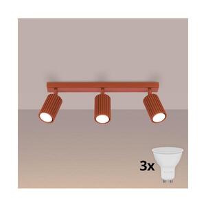 BRILAGI - LED Bodové svítidlo CRESTO 3xGU10/10W/230V oranžová BR.1638 obraz