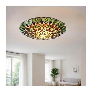 BRILAGI - Tiffany vitrážové stropní svítidlo MARGARET 2xE27/60W/230V pr. 40 cm 63065 obraz