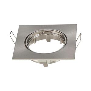 B.V. - Rámeček pro podhledové svítidlo GU10 8, 2x8, 2 cm matný chrom B10405IGJ obraz