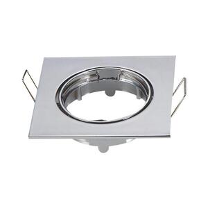 B.V. - Rámeček pro podhledové svítidlo GU10 8, 2x8, 2 cm lesklý chrom B10405IGK obraz