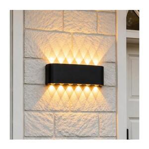 Top Light-LED Venkovní nástěnné svít RAY LED/10W/230V 3000/4000/6500K IP54 černá Ray 30C CCT obraz