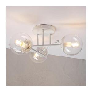 Přisazený lustr MALENA 3xE14/5W/230V bílá/čirá LM-3.341/BIAŁY/TRANSPARENT obraz
