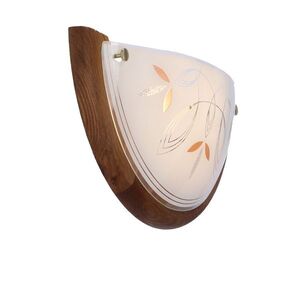 Stropní svítidlo Rustica, dřevěné standardní, 1x60 W, E27, dub obraz