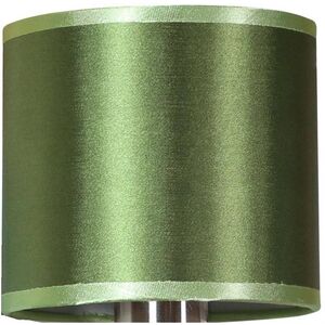 Stínidlo pro nástěnnou lampu Sylvana E14 tmavě zelené obraz