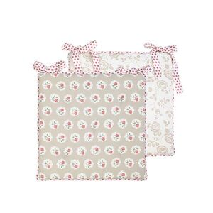 Oboustranný podsedák s výplní Dots & Roses - 40*40 cm MMDR29 obraz