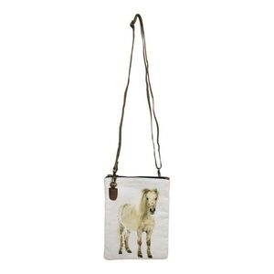 Kožená bavlněná Crossbody s poníkem - 18*2*23cm GKTCPY obraz