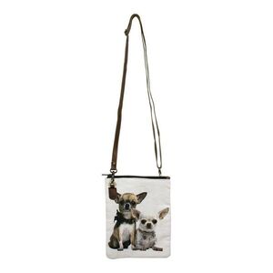Kožená bavlněná Crossbody s Čivavou - 18*2*23cm GKTC2CH obraz