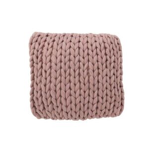 Pletený fialkový polštář Tricot purple - 40*40 cm 7265 obraz