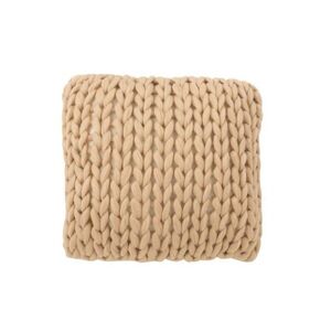 Pletený přírodní polštář Tricot crema - 40*40 cm 7255 obraz