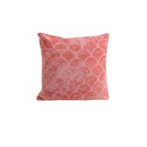 Růžový sametový čtvercový polštář Skali - 45*45 cm 6838437 obraz