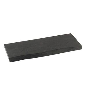 Černá nástěnná dřevěná police z mangového dřeva Gerard Mango S - 70*27*4cm 23910 obraz