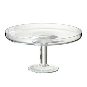 Transparentní skleněný podnos na dort Cake Tray - Ø 27*14cm 30045 obraz