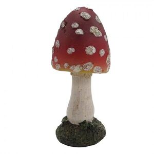 Dekorativní figurka muchomůrka - Ø 4*8 cm 6PR6494 obraz