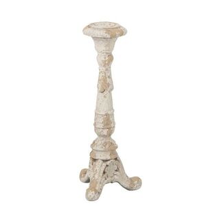 Béžový antik svícen Antiqou French - 17*16*44 cm 265229 obraz