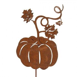 Rustikální rezavý zápich dýně Pumpkin Rust - 14*1*55 cm 6Y6118 obraz