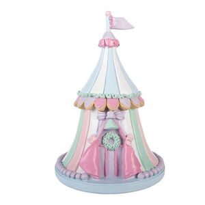 Vánoční dekorace figurka cirkusový stan Pastel Christmas Chic - Ø 20*29 cm 6PR6247 obraz