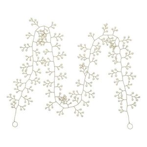 Luxusní vánoční girlanda s perličkami Glaze Forest - 100 cm 52108719 obraz