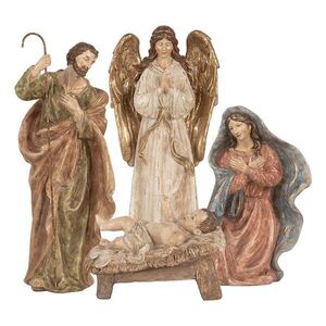 Sada 4ks vánoční dekorace figurka Betlém Nativity Scene – 23*12*47 cm 5PR0241 obraz