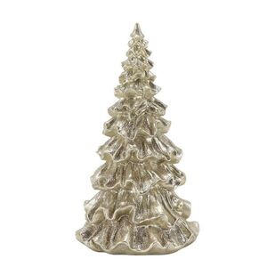 Elegantní vánoční champagne stromek se třpytkami Glitt Forest M - 11*20 cm 52105703 obraz