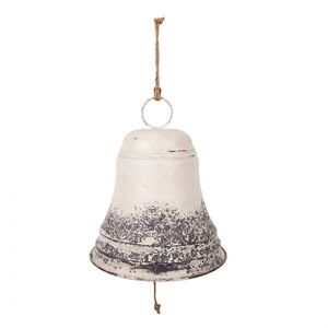 Veliký kovový vintage závěsný zvon Bell Antique - Ø 42*46 cm 6Y6171 obraz