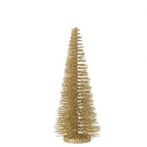 Zlatý vánoční dekorativní stromek Glitter Tree – 5*5*15 cm 47084 obraz