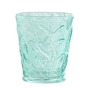 Azurová sklenička kolibřík Hummin Bird - Ø 9*10 cm / 250 ml 63449 obraz