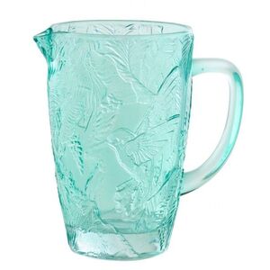 Azurový skleněný džbán kolibřík Hummin Bird - 19*12*19 cm / 1000 ml 63450 obraz