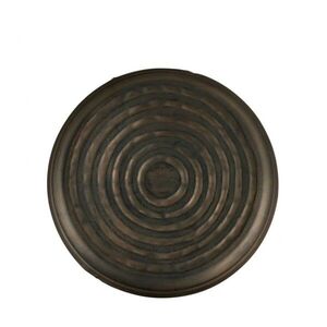 Bronzový antik kulatý kovový podnos Cassic – Ø 40 *5 cm 30161 obraz