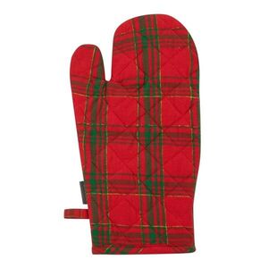 Červeno-zelená vánoční chňapka rukavice Wonder Christmas – 33*18*2, 6 cm 7057GJFJ01 obraz