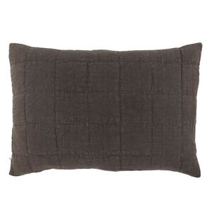 Povlak na polštář s opraným vzhledem Aix Vintage Mocca – 60*40 cm 16102018 obraz