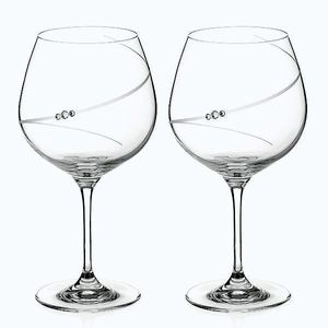 Diamante Sklenice Silhouette 640 ml 2 ks obraz