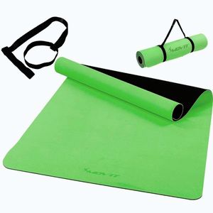 MOVIT M77384 Fitness jóga podložka protiskluzová 190 x 100 x 0, 6 cm (limetková) obraz