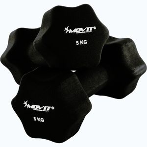 MOVIT 29323 Set 2 činek s neoprenovým potahem 5 kg obraz