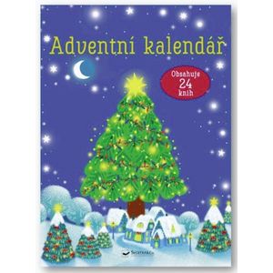 Adventní kalendář plný knih obraz