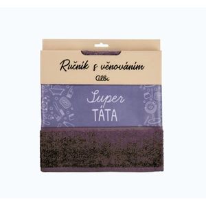 Super táta - ručník obraz