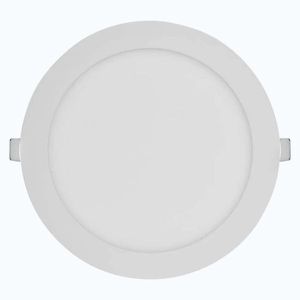 EMOS Bílý vestavný LED panel kulatý 225mm 18W Premium Barva světla: Teplá bílá ZD1144 obraz
