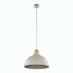 TK Lighting Béžový závěsný lustr Cap pro žárovku E27 TK5664 obraz