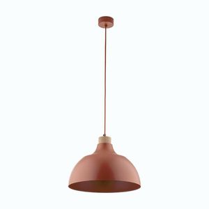 TK Lighting Terakotový závěsný lustr Cap pro žárovku E27 TK6927 obraz