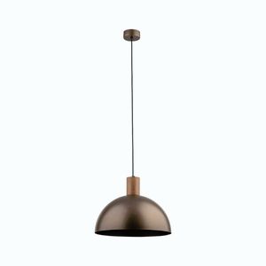 TK Lighting Hnědý závěsný lustr Oslo pro žárovku E27 TK4508 obraz